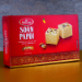 Golden Pearl Rakhi And Cashew With Soan Papdi