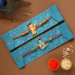2 Devotional Kids Rakhis And Soan Papdi With Almonds