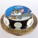 Classic Tom And Jerry Chocolate Photo Cake Half Kg