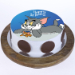 Classic Tom And Jerry Photo Cake Pineapple 1 Kg