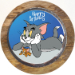 Classic Tom And Jerry Photo Cake Pineapple Half Kg