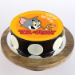 Tom And Jerry Chocolate Photo Cake Half Kg