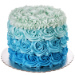 Blue Roses Designer Cake 1.5 Kg
