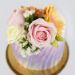 Red Velvet Iren Floral Cake
