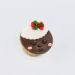Christmas Fondant Red Velvet Cupcakes- 6 Pcs