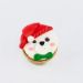Christmas Fondant Vanilla Cupcakes- 6 Pcs