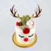 Rudolph Reindeer Strawberry Cake