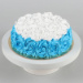 Blue And White Roses Designer Chocolate Cake 1 Kg