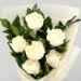 Elegant 6 White Roses Bunch