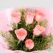 Impressive 6 Pink Roses Bouquet