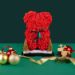 Christmas Special Red Roses Teddy Bear