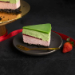 Green Tea Strawberry Cheesecake