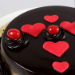 Red Hearts Truffle Cake 1.5 Kg