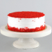 Red Velvet Fresh Cream Cake 1 Kg