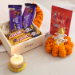 Cadbury Chocolates With Ganesha Idol N Candle Holder