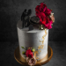 Love In The Dark Wedding Cake