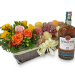 Singleton Whiskey with Flowers and Fruits