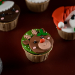 Christmas Sparkle Fondant Cupcakes