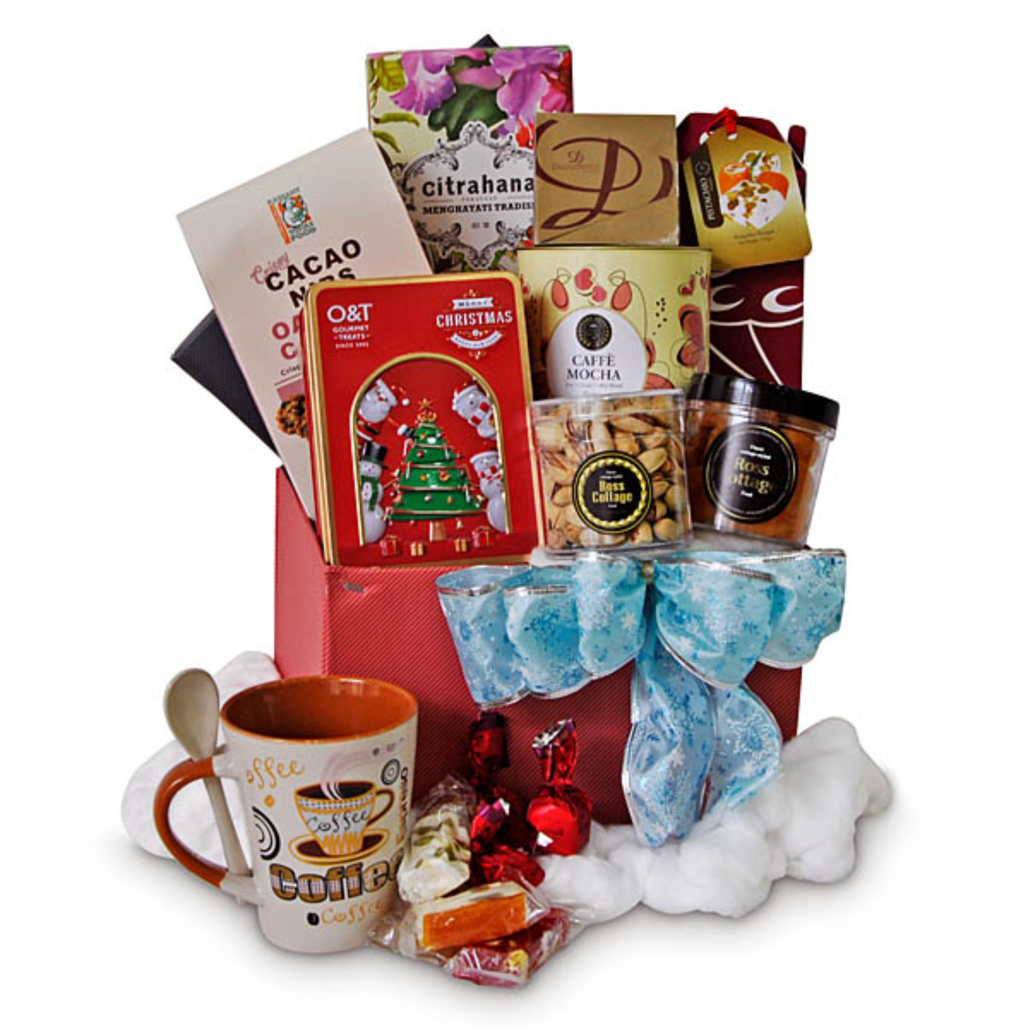 Online Merry Christmas Treats Hamper T Delivery In Malaysia Fnp